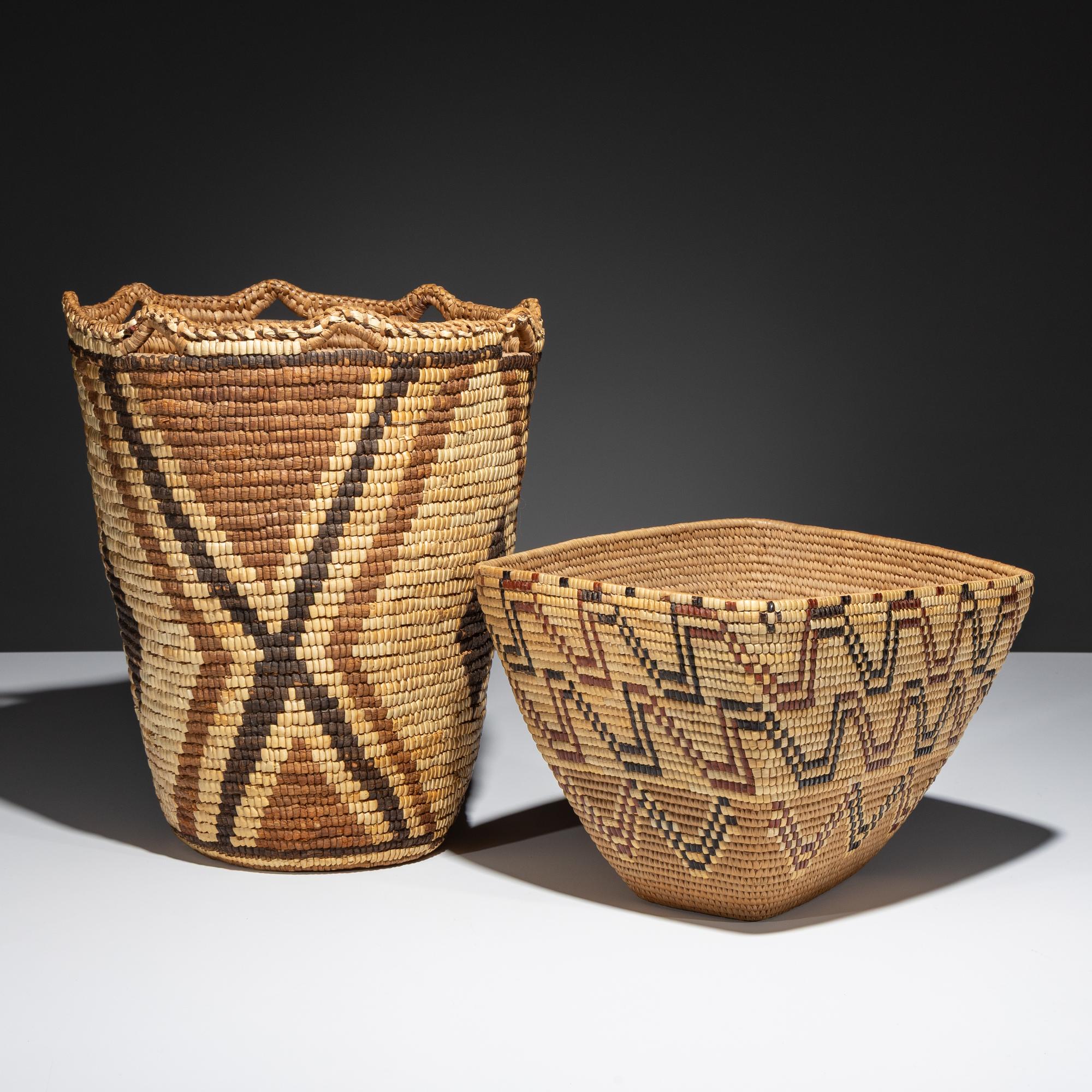 Klickitat Imbricated Polychrome Baskets