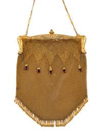 Collection of Eight Accessories; Seven Frame Bags, One Braided Soutache Cloche Hat, 1920s