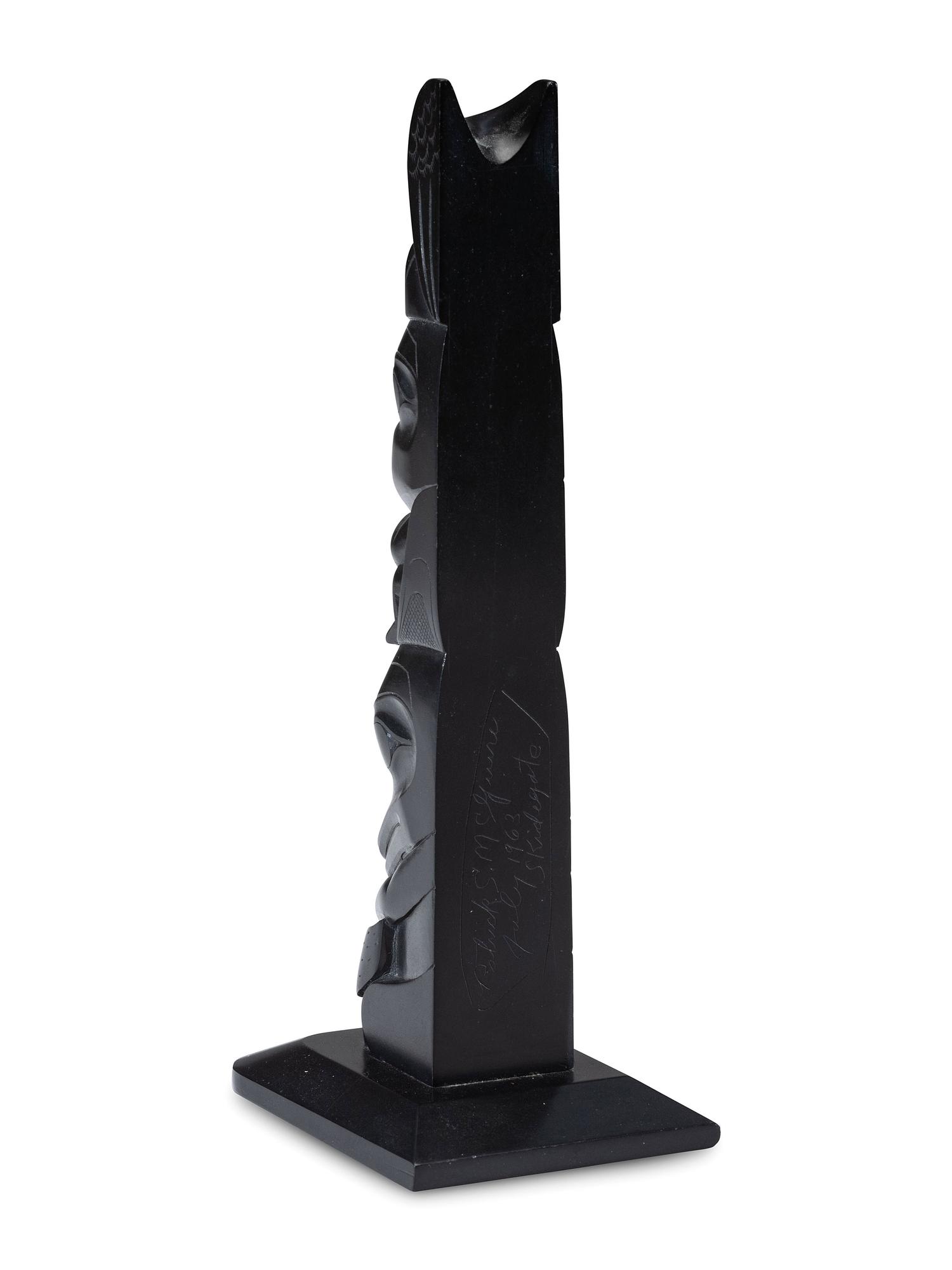 Argillite Totem Pole