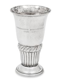 A Danish Silver Vase