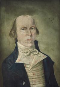 Attributed to Isaac Heston (1746-1824), A Self-Portrait
