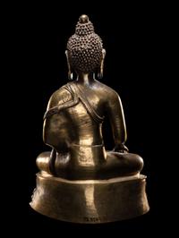 A Tibetan Bronze Figure of Buddha Shakyamuni