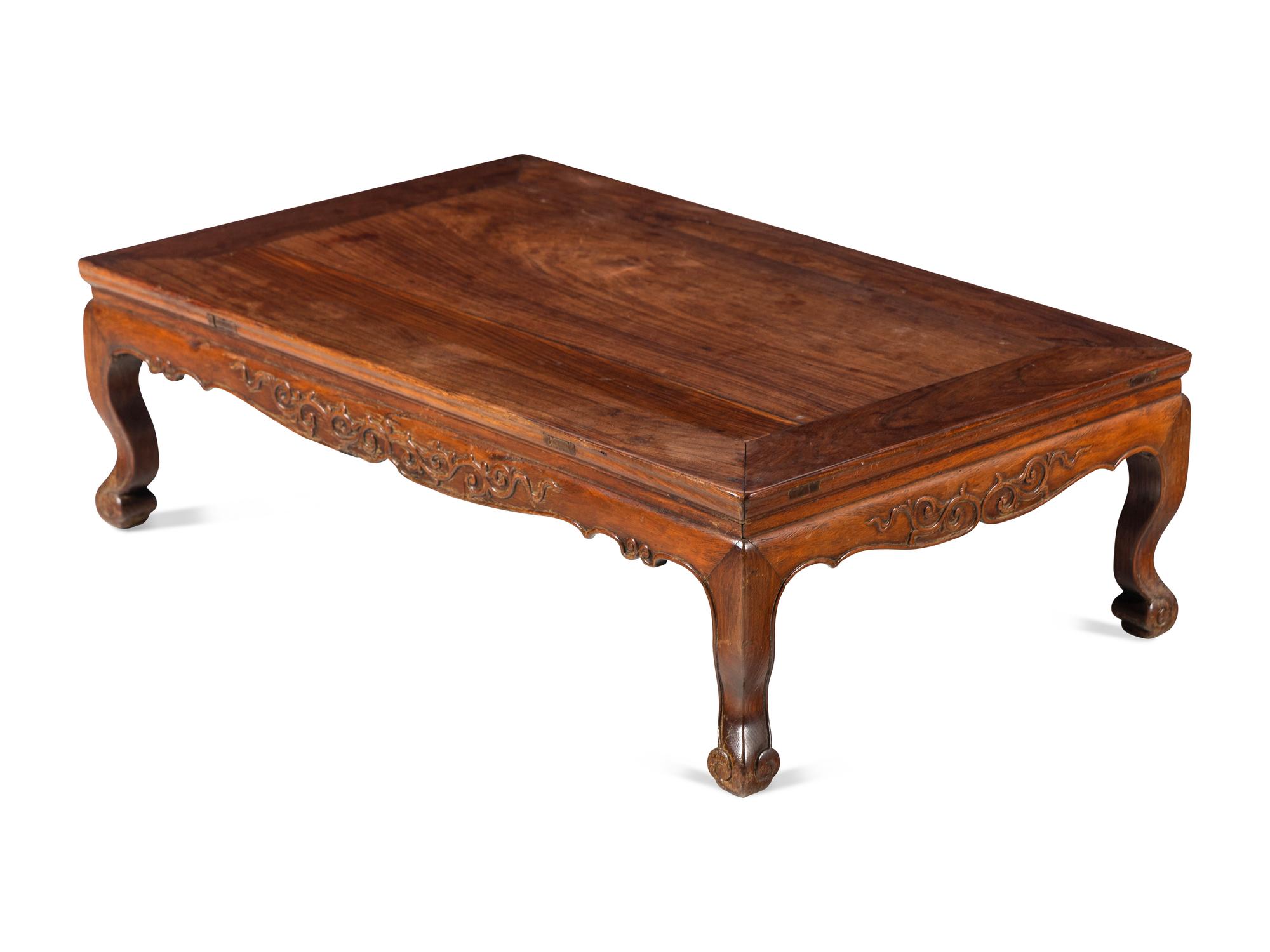 A Chinese Huanghuali Kang Table