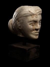 An Eastern Roman Marble Portrait Head