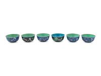 Twenty Chinese Cloisonné Enameled Wares