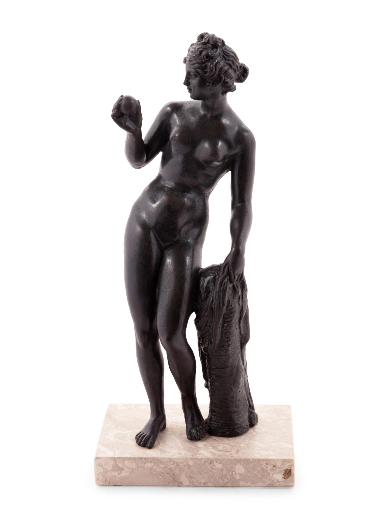 An Italian Bronze Figure of Venus