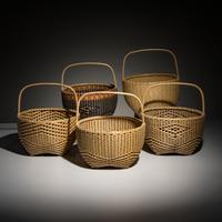Fred Tomah (Maliseet, 1951-2018) — Katahdin Series Baskets