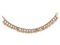 ESSEX CRYSTAL NAUTICAL FLAG BRACELET
