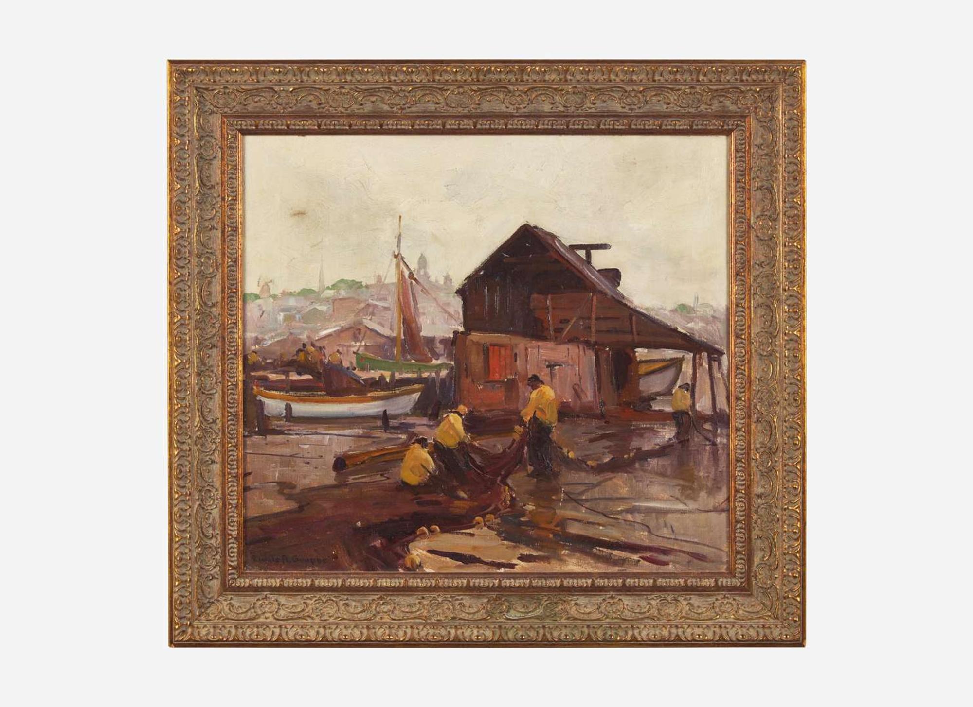Emile Albert Gruppé (American, 1896–1978) - Checking the Nets