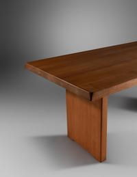 Special-Order Dining Table, model T14C c. 1980, Meubles Chapo, France
