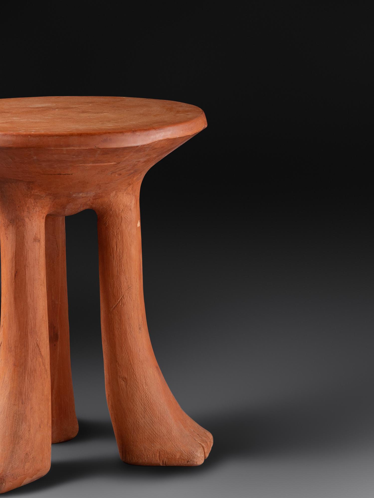 Two 'African' Side Tables