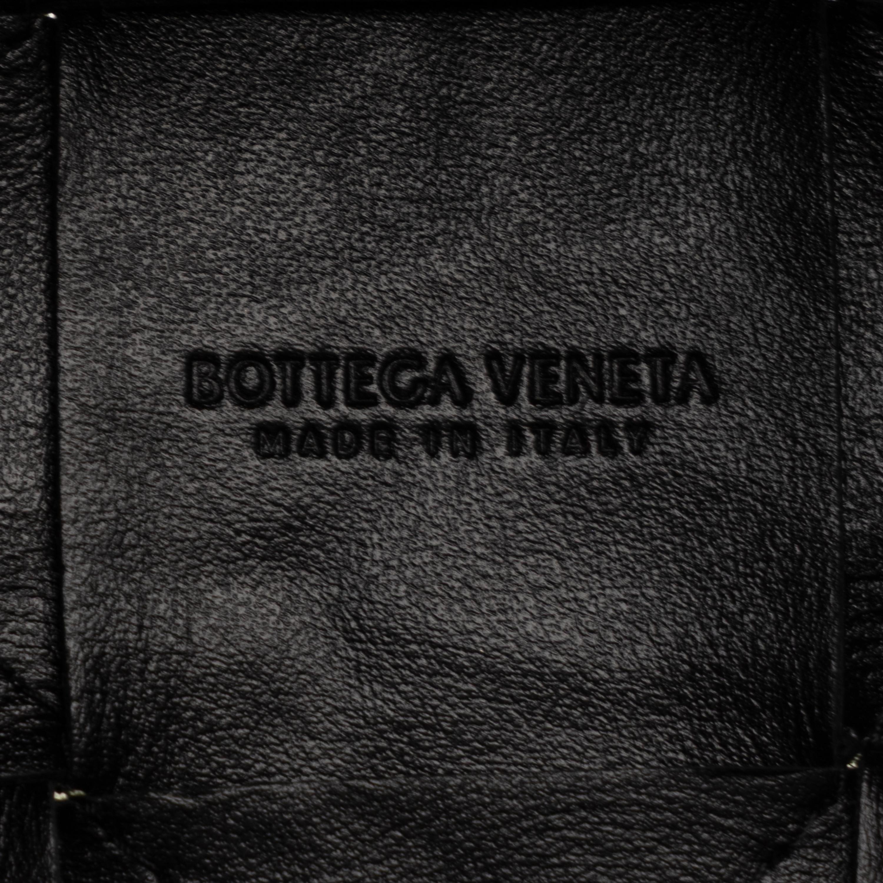 Bottega Veneta, Metallic Green Small Bucket Bag