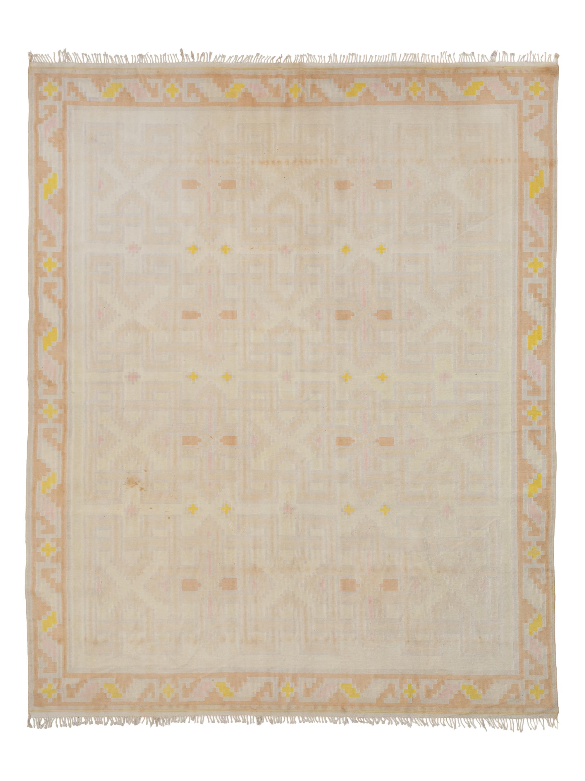 A Dhurrie Carpet