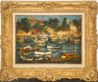 Daniel Jaugey, (French, b. 1929), Petit Port de Beaulieu, 1966