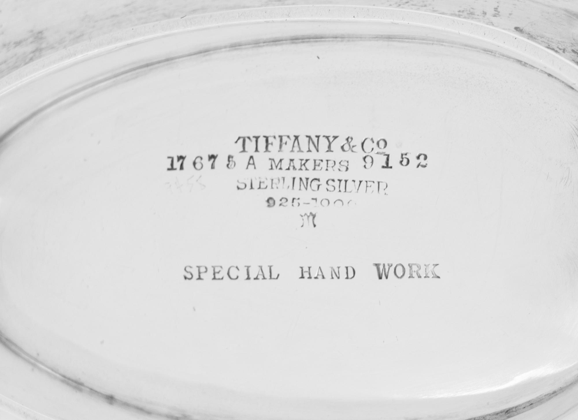 A Tiffany and Co. Silver Sauce Boat