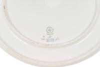 A Royal Copenhagen Flora Danica Porcelain Ice Dome and Stand