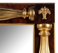 A Giltwood and Carved Federal Style Mirror