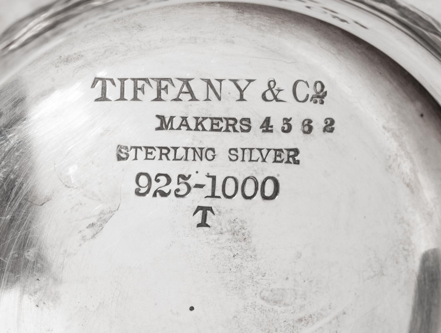 A Tiffany and Co. Silver Pitcher