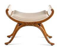 An Empire Style Upholstered Bench