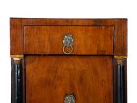A Pair of Italian Part Ebonized Walnut Commodini — 19TH CENTURY