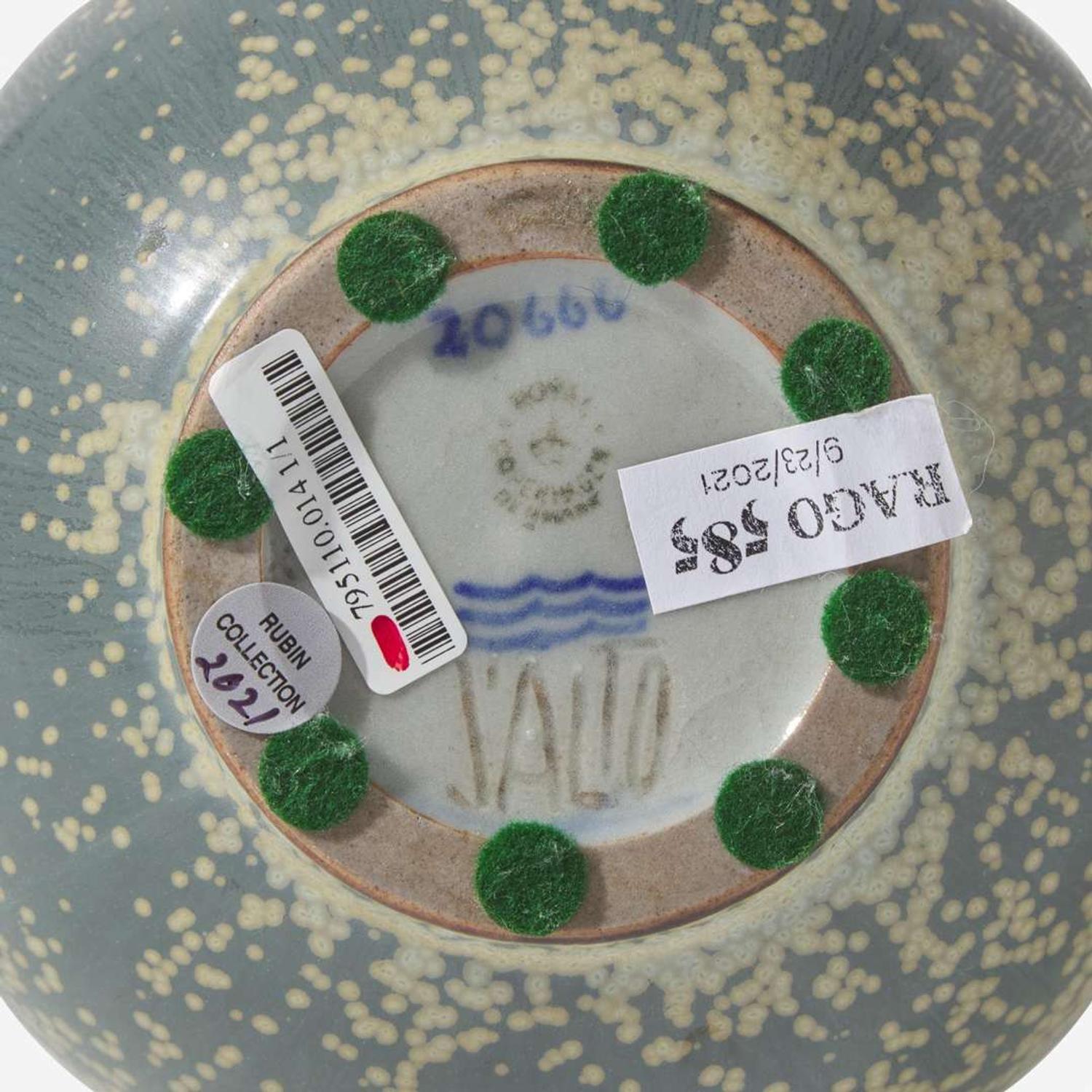 Axel Salto (Danish, 1889-1961) Vase, Royal Copenhagen, Denmark, 1957