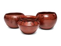 Redware Pottery Bowls
