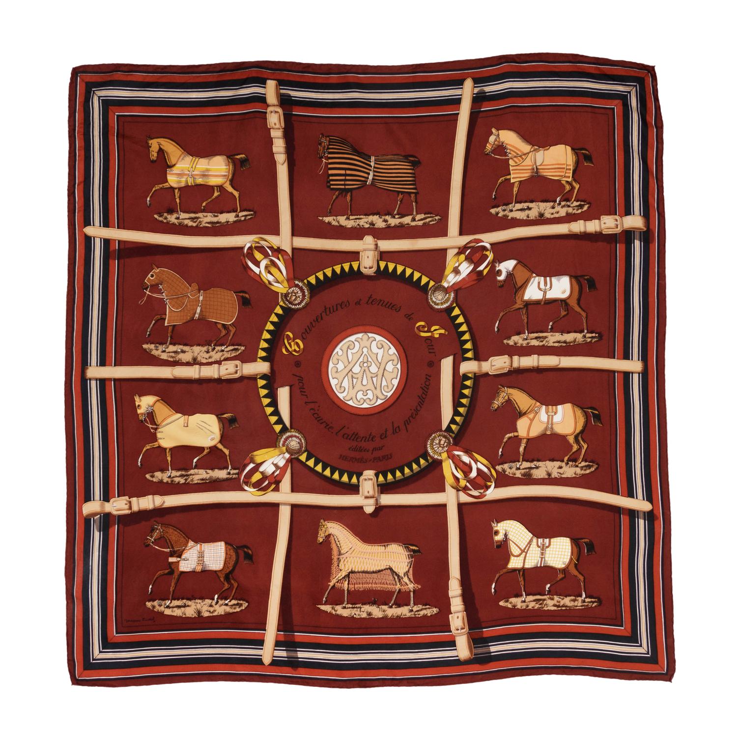 Two Hermès Scarves