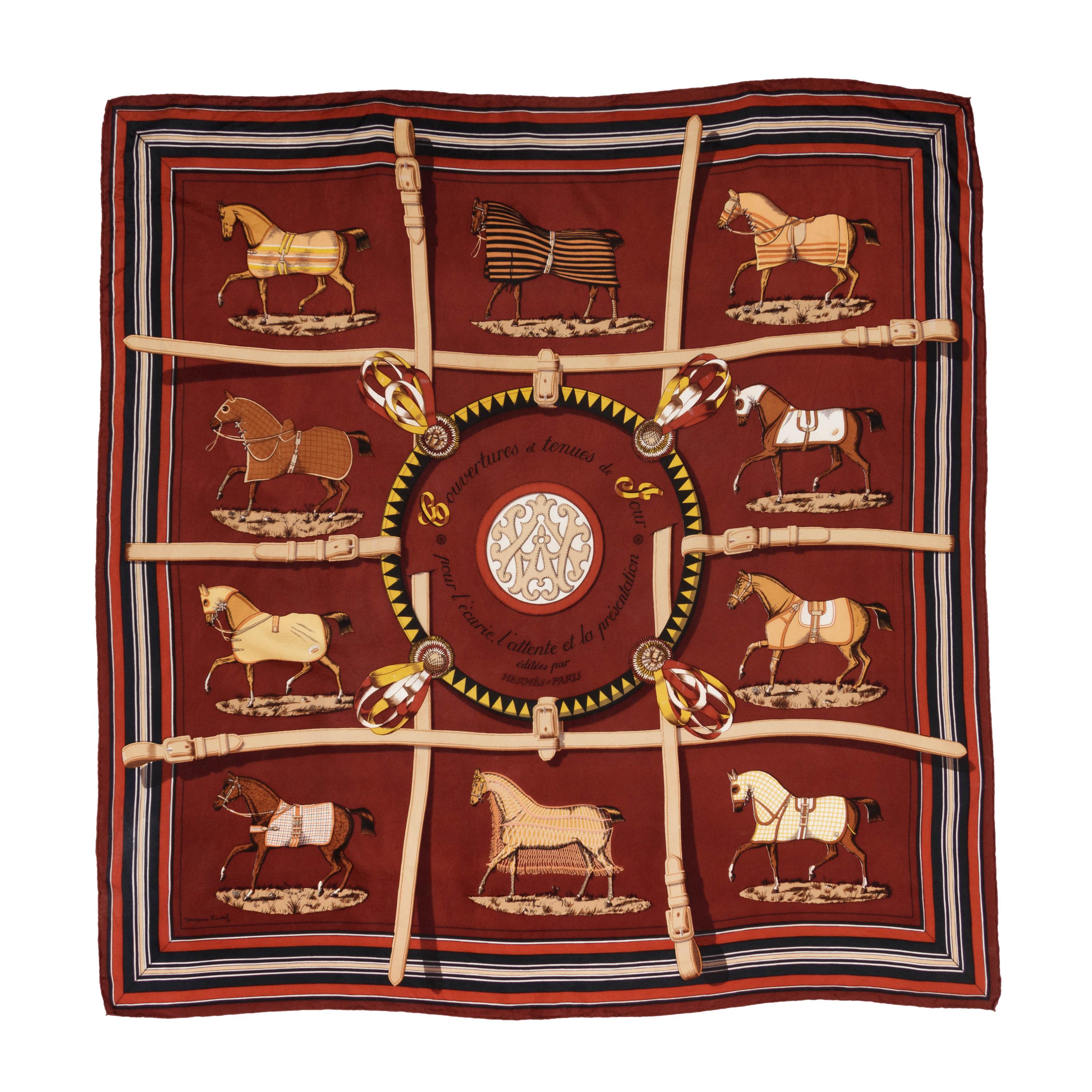 Two Hermès Scarves
