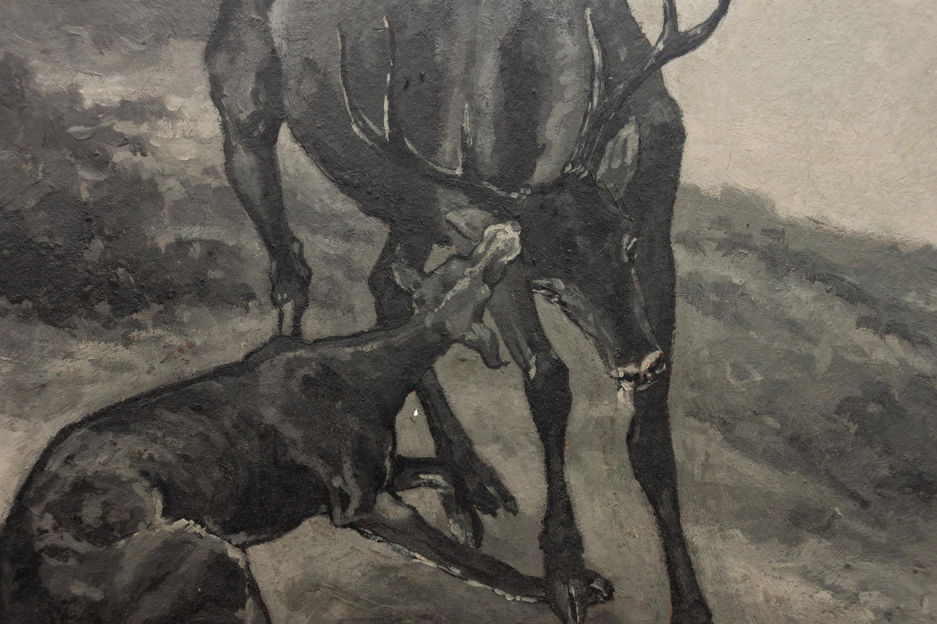 The Buck Overtaken , circa 1888