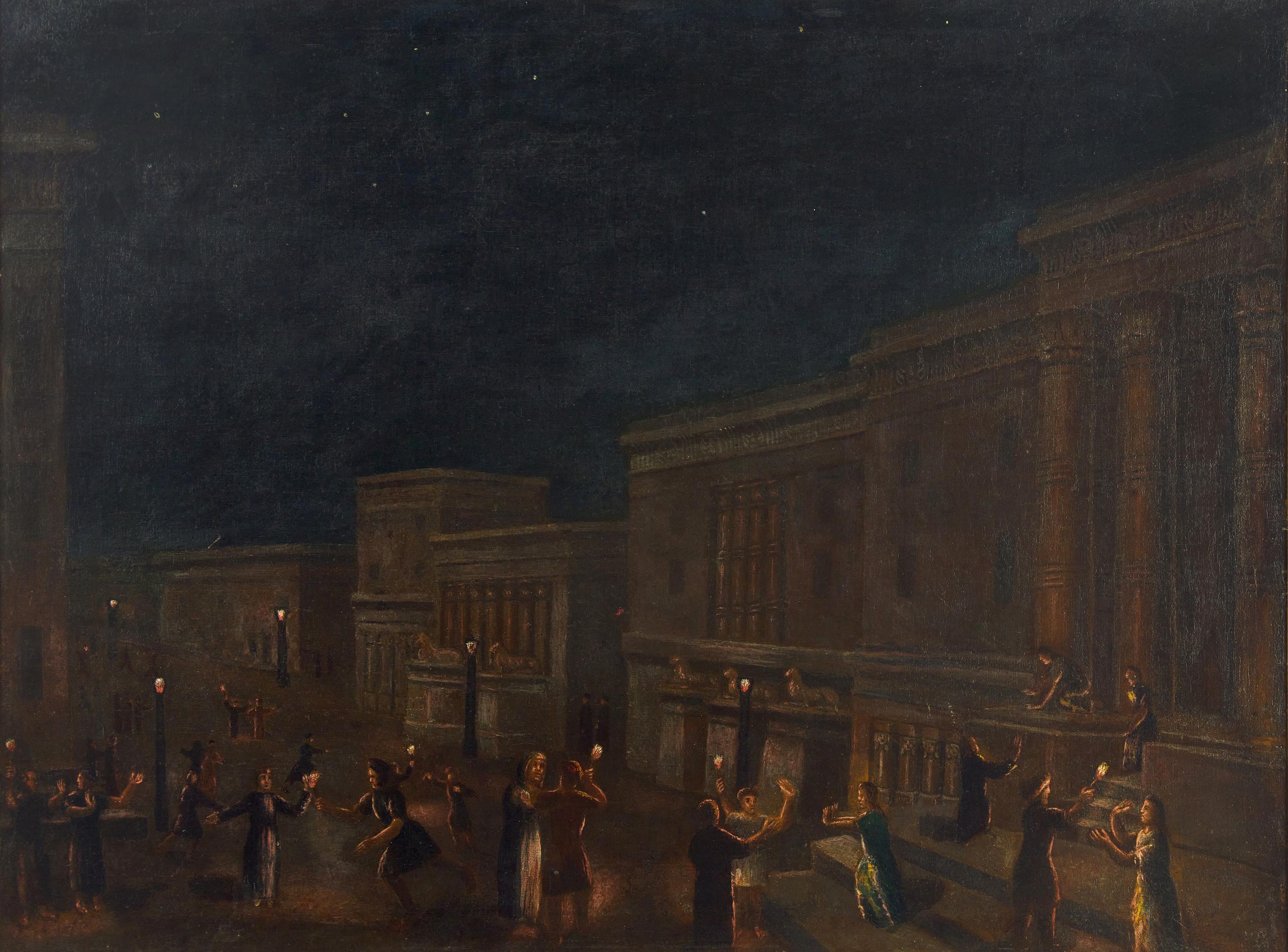Erastus Salisbury Field (1805-1900), The Plague Of Darkness