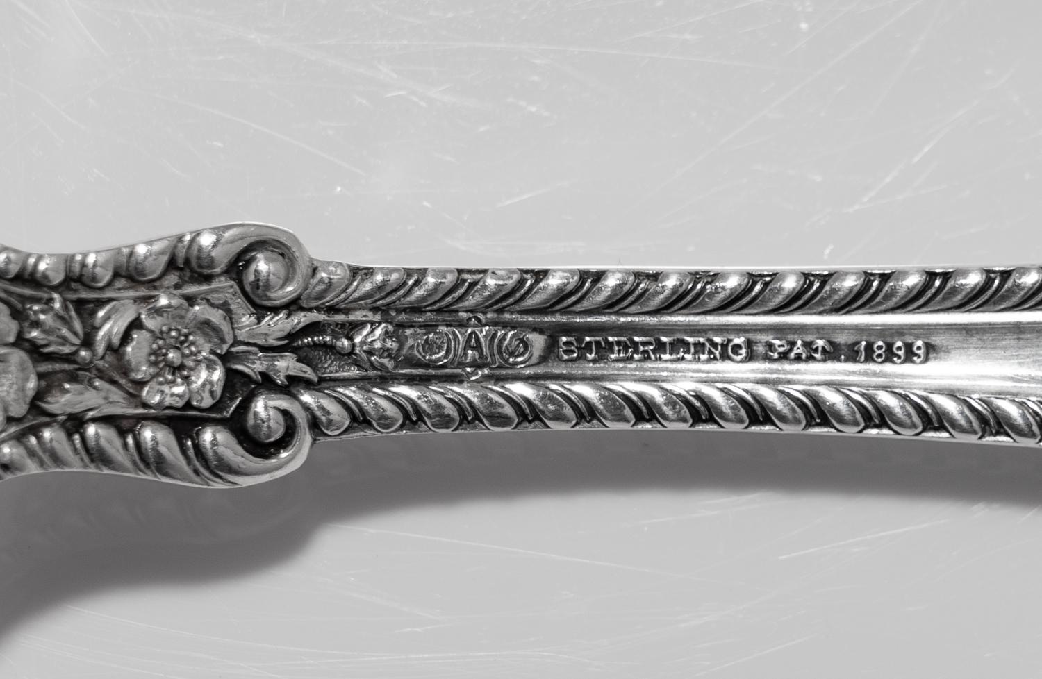 An American Silver Flatware Service