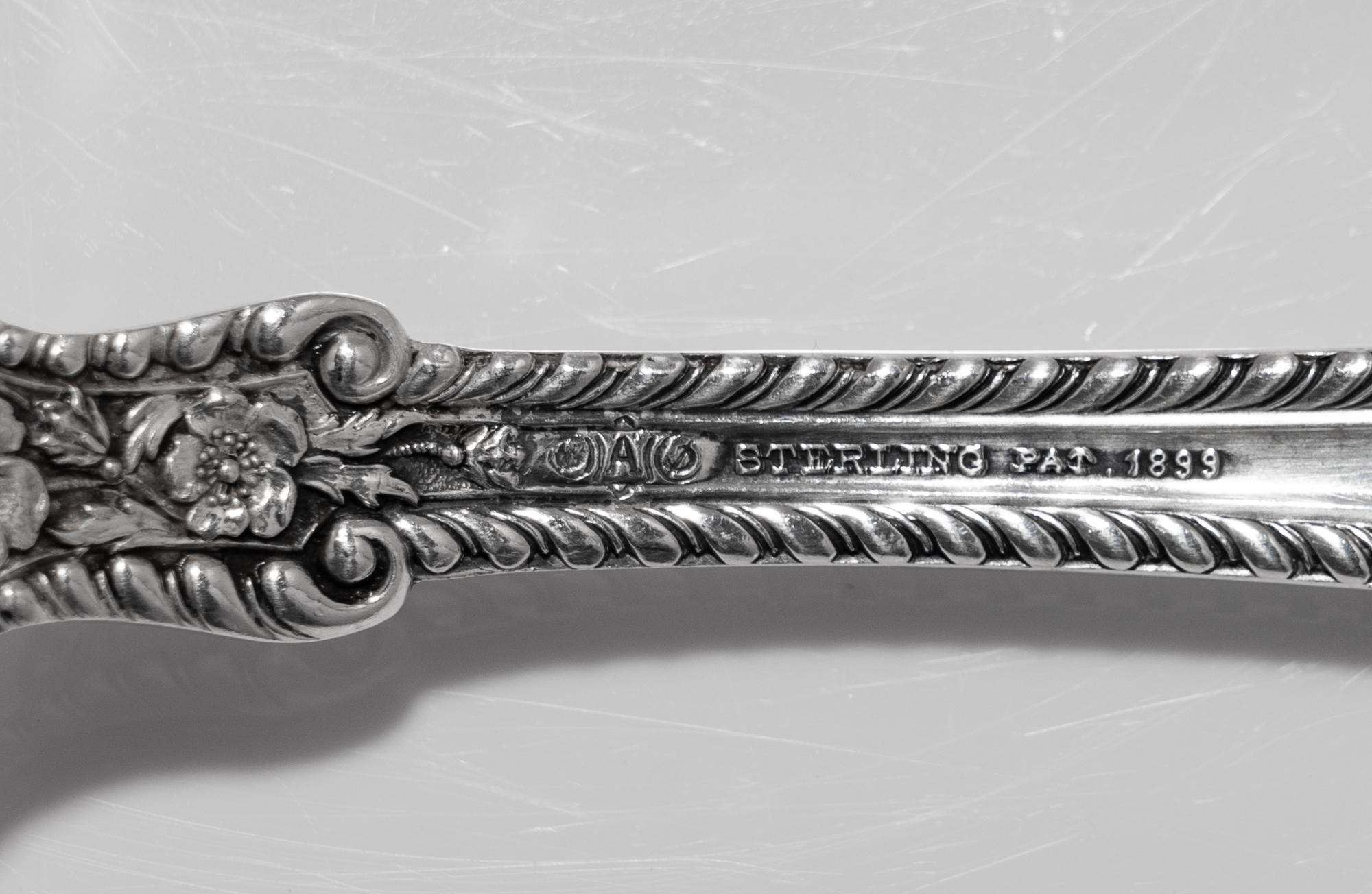 An American Silver Flatware Service