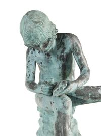 An Italian Bronze Model of Spinario