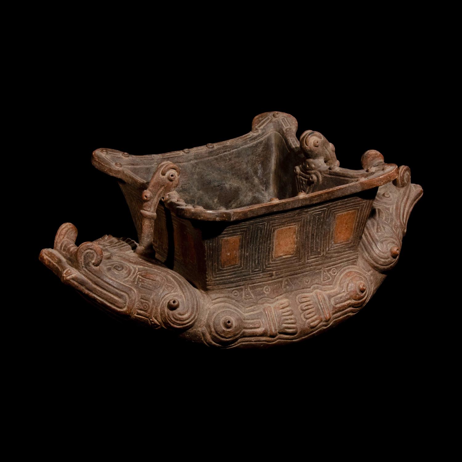 A Tairona Zoomorphic Vessel
