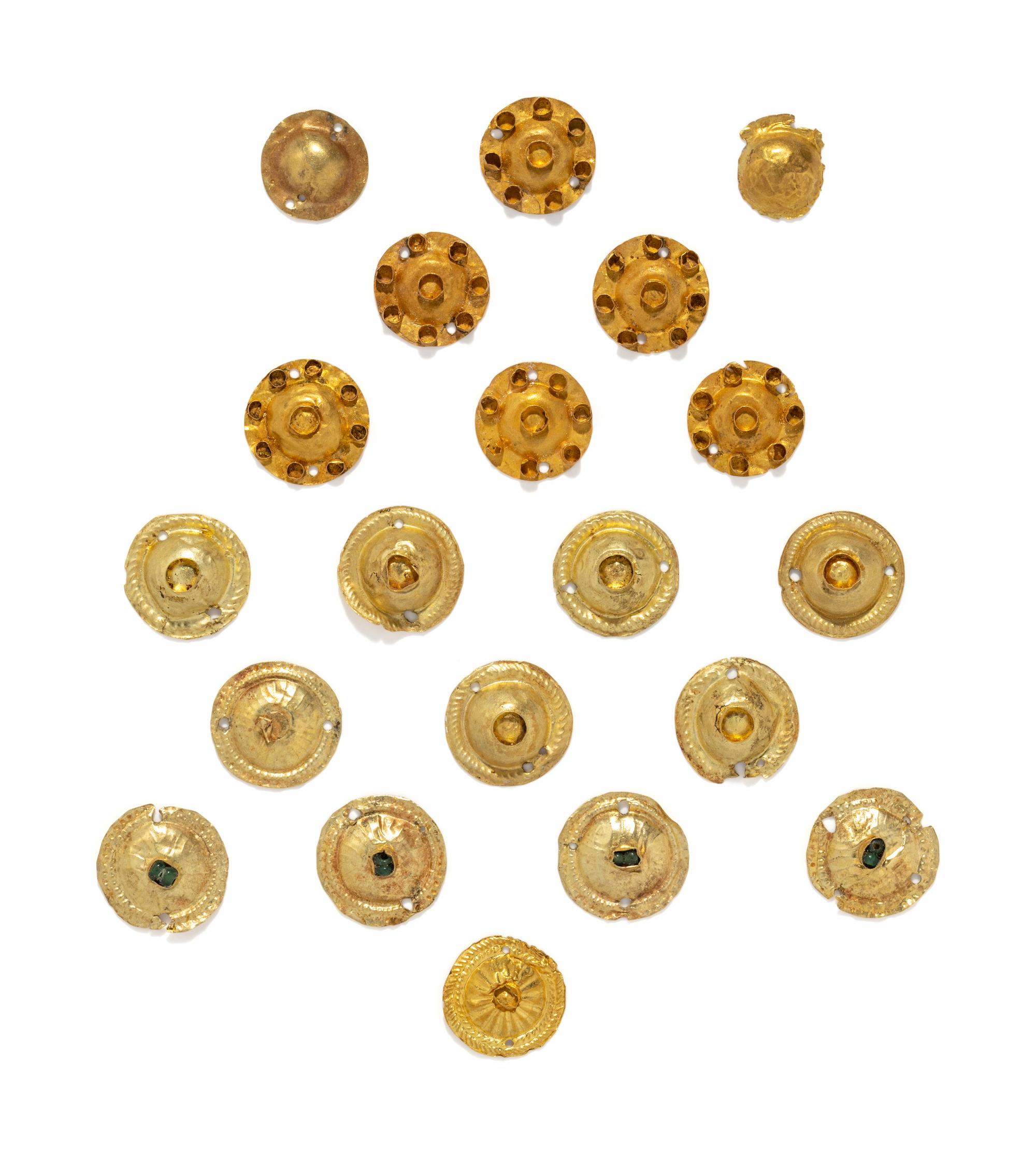 Twenty Byzantine Gold Appliques