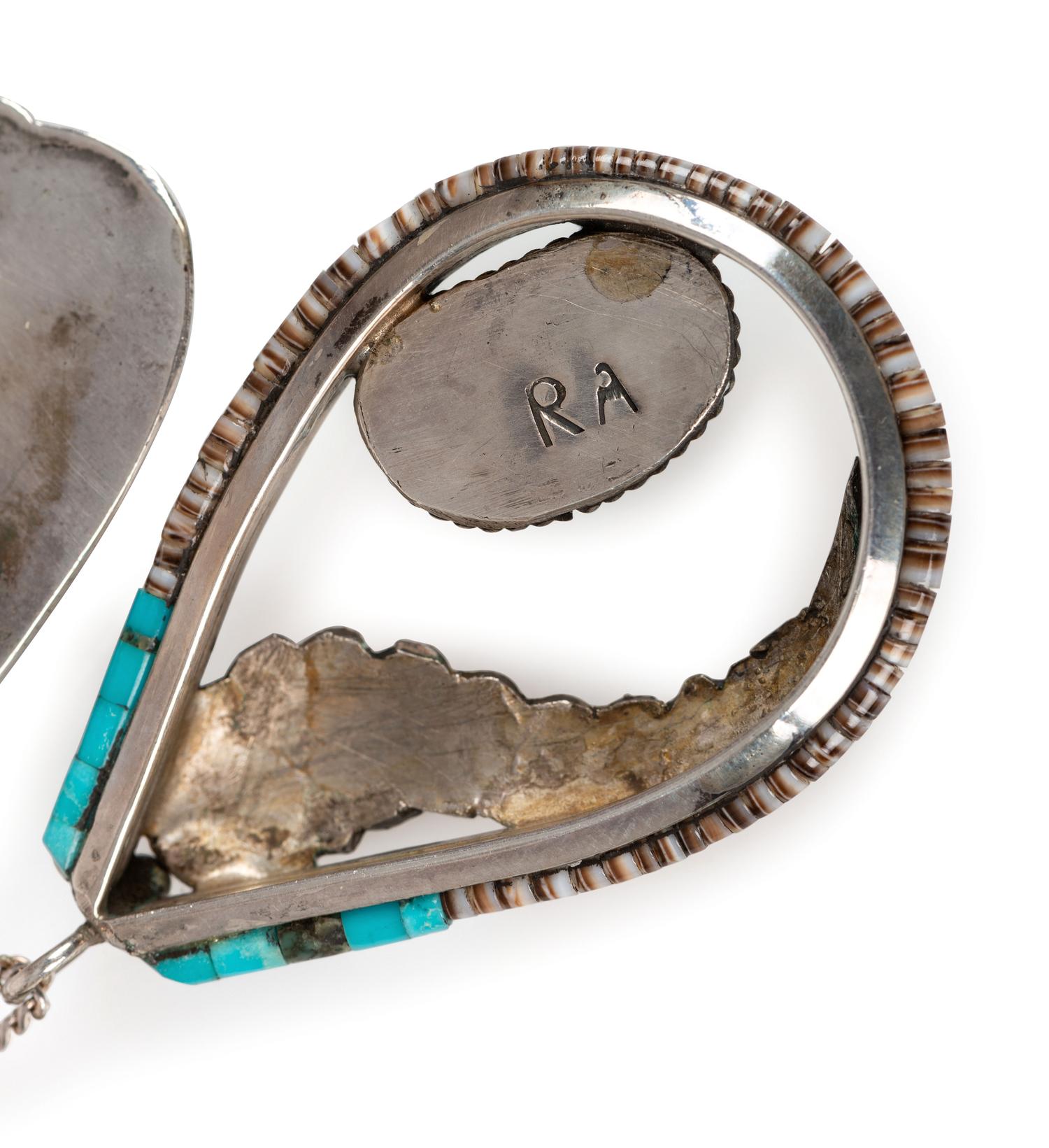 Navajo and Zuni Silver and Turquoise Pendants AND Necklaces