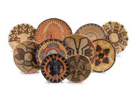 Hopi Second and Third Mesa Basketry Plaques