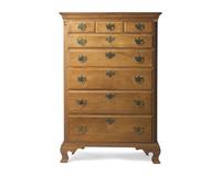 A Chippendale Walnut Tall Chest of Drawers, Southeastern Pennsylvania, Circa 1775
