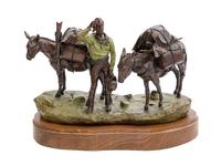 Rider with Mules , edition 1/36