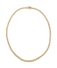 YELLOW GOLD AND DIAMOND NECKLACE