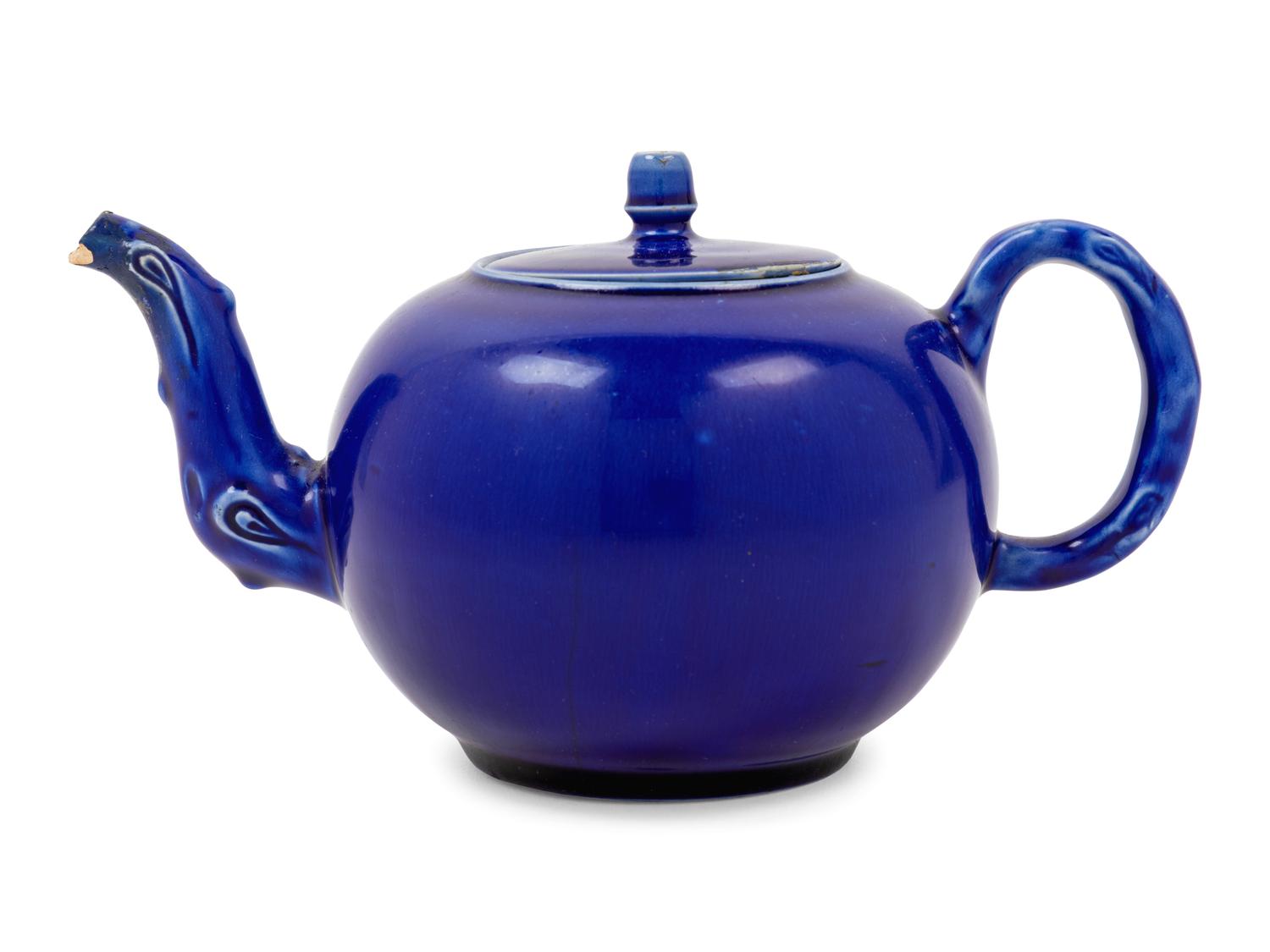 A William Littler Glazed Stoneware Teapot