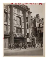 [20TH-CENTURY OPERA SINGERS]. A group of 6 photographs of opera singers from the 1940s, most signed and inscribed, comprising images of: