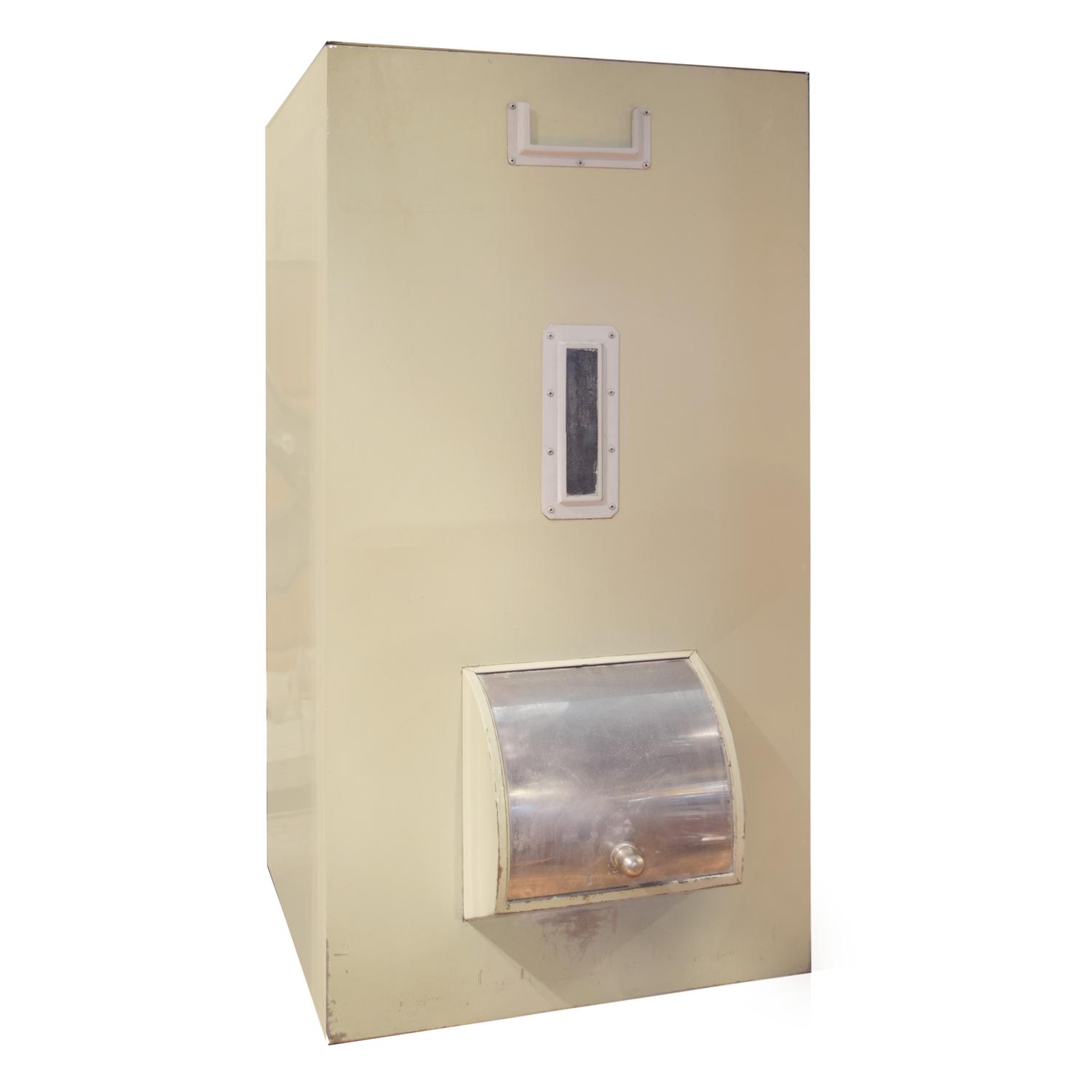 A Metal and Glass Coffee Dispenser 24" W x 19" D x 38" H — Germany, Mid-20th Century