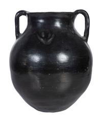 Santa Clara Blackware Pottery Jar