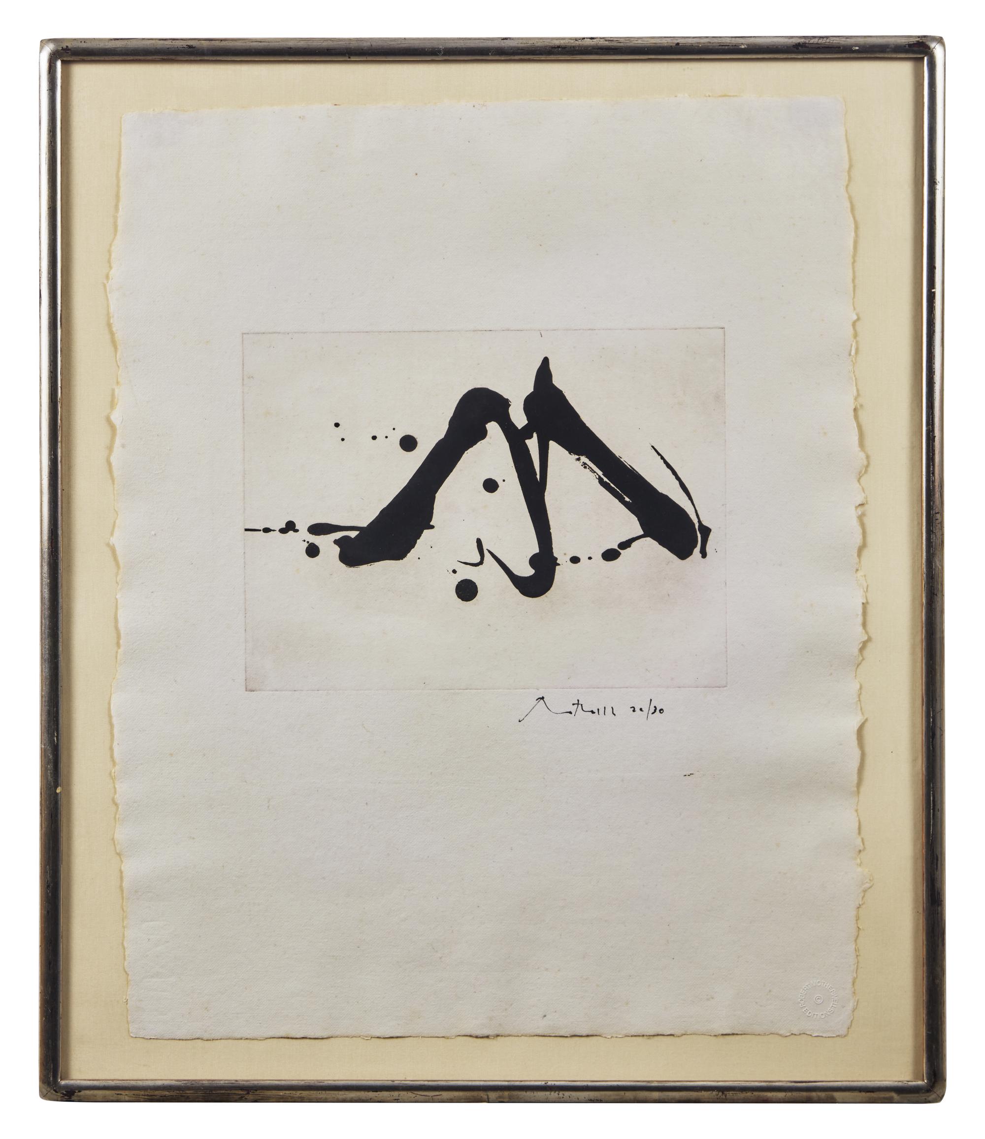 Calligraphic Study III , 1976