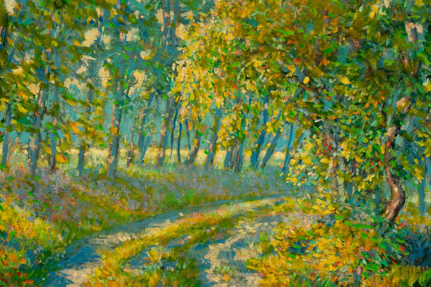 Two Works: Pathway to Elk Meadow and Barn and Marshes