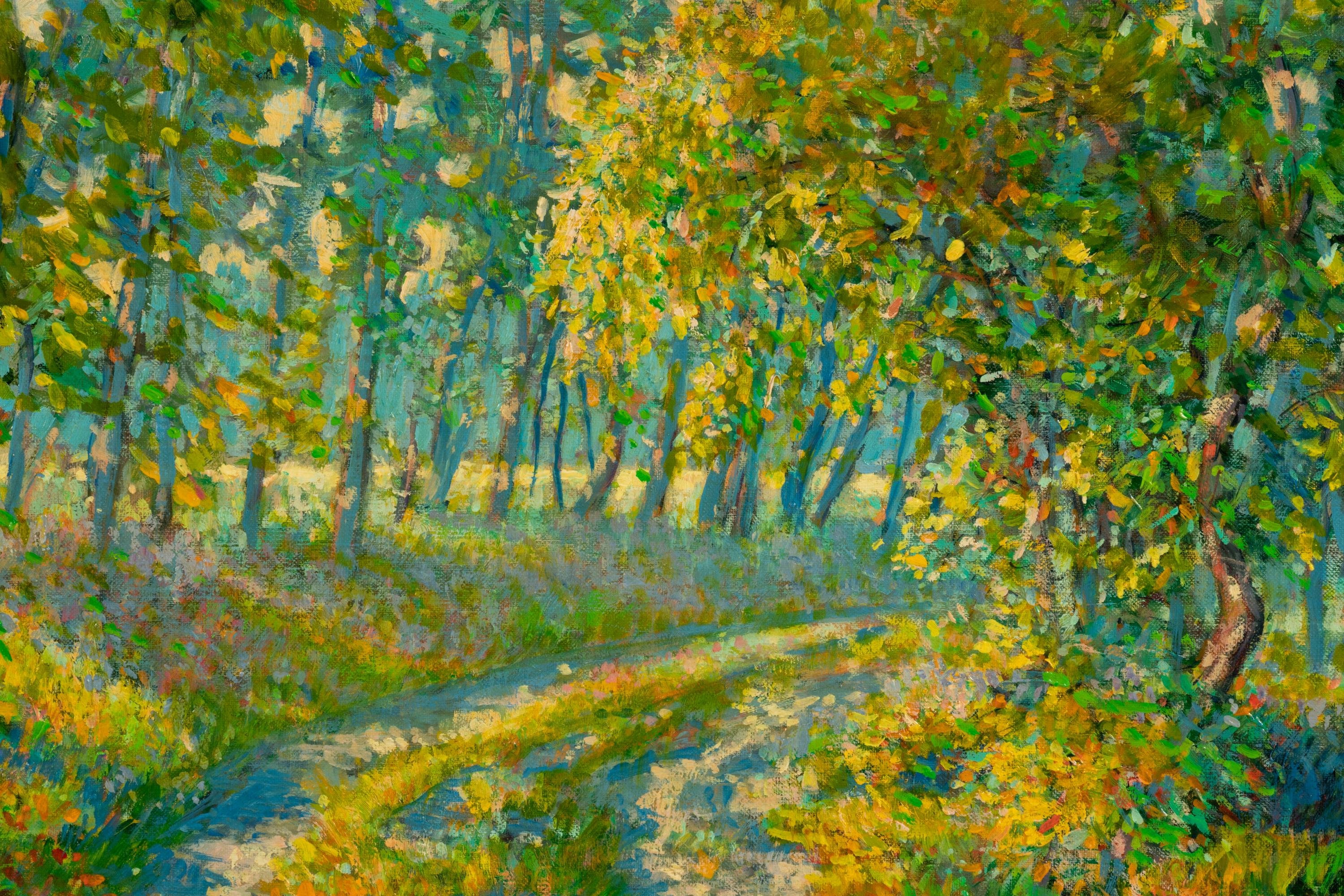 Two Works: Pathway to Elk Meadow and Barn and Marshes
