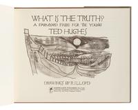 HUGHES, Ted (1930-1998). A group of 3 works by Hughes, ALL FIRST AMERICAN EDITIONS, comprising: