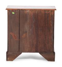 A George III Figured Walnut Bachelor's Chest