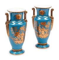 A Pair of Paris Porcelain Vases